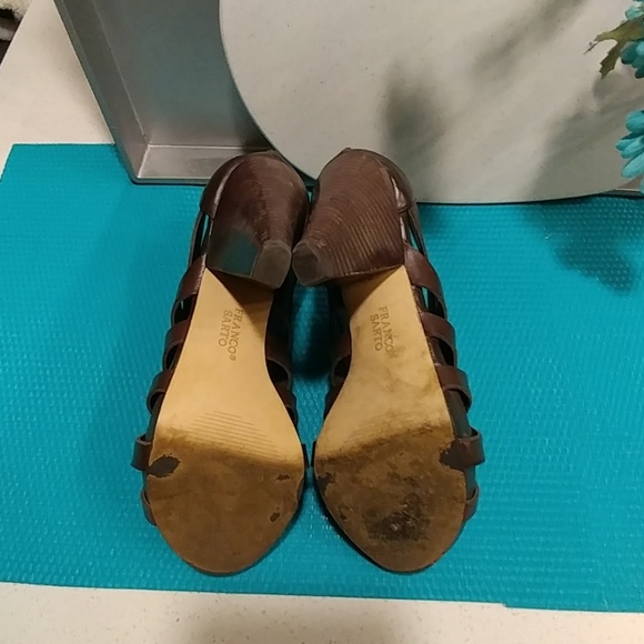 ☀️ Franco Sarto brown sandals - Picture 3 of 6